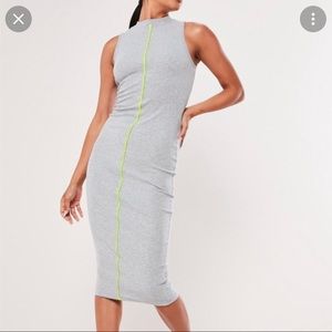 Missguided Ribbed Dress